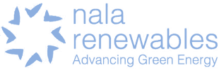 Nala Renewables logo on transparent background