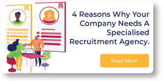4 reasons why your company need a specialised recruitment agency blog article illustration